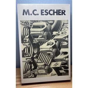 SEALED NOS M.C. Escher 1000 Pieces Concave Convex Jigsaw Puzzle Selegiochi 20x24